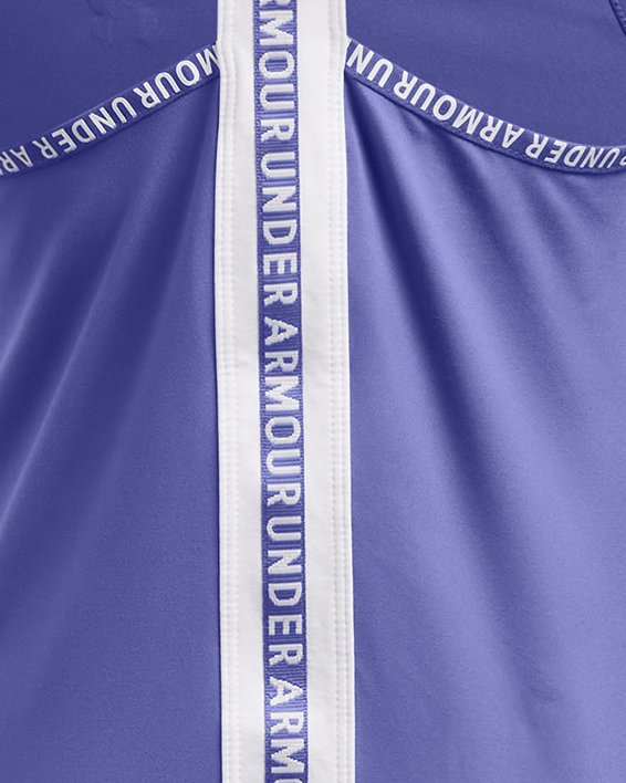 Camiseta sin mangas UA Knockout para niña, Purple, pdpMainDesktop image number 1