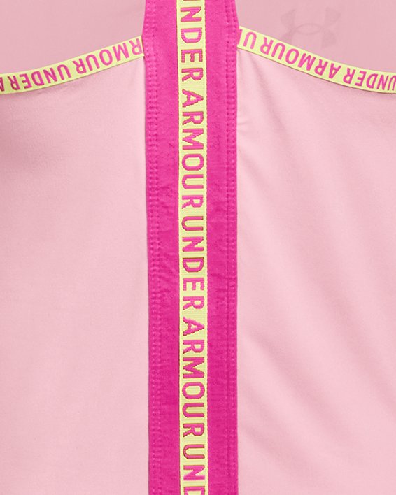 Girls' UA Knockout Tank in Pink image number 1