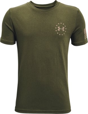 under armour shirt green