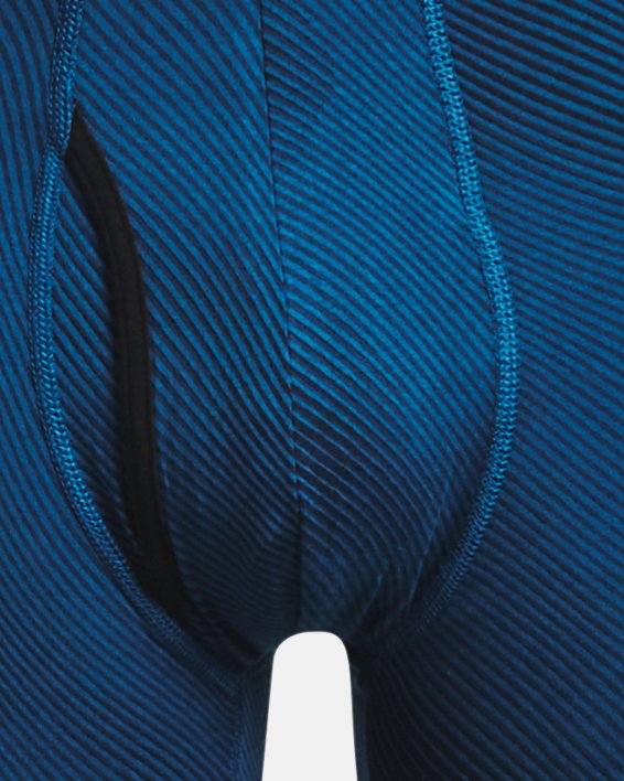 男士Charged Cotton® 6英寸Boxerjocks®內褲 - 3條裝 in Blue image number 3