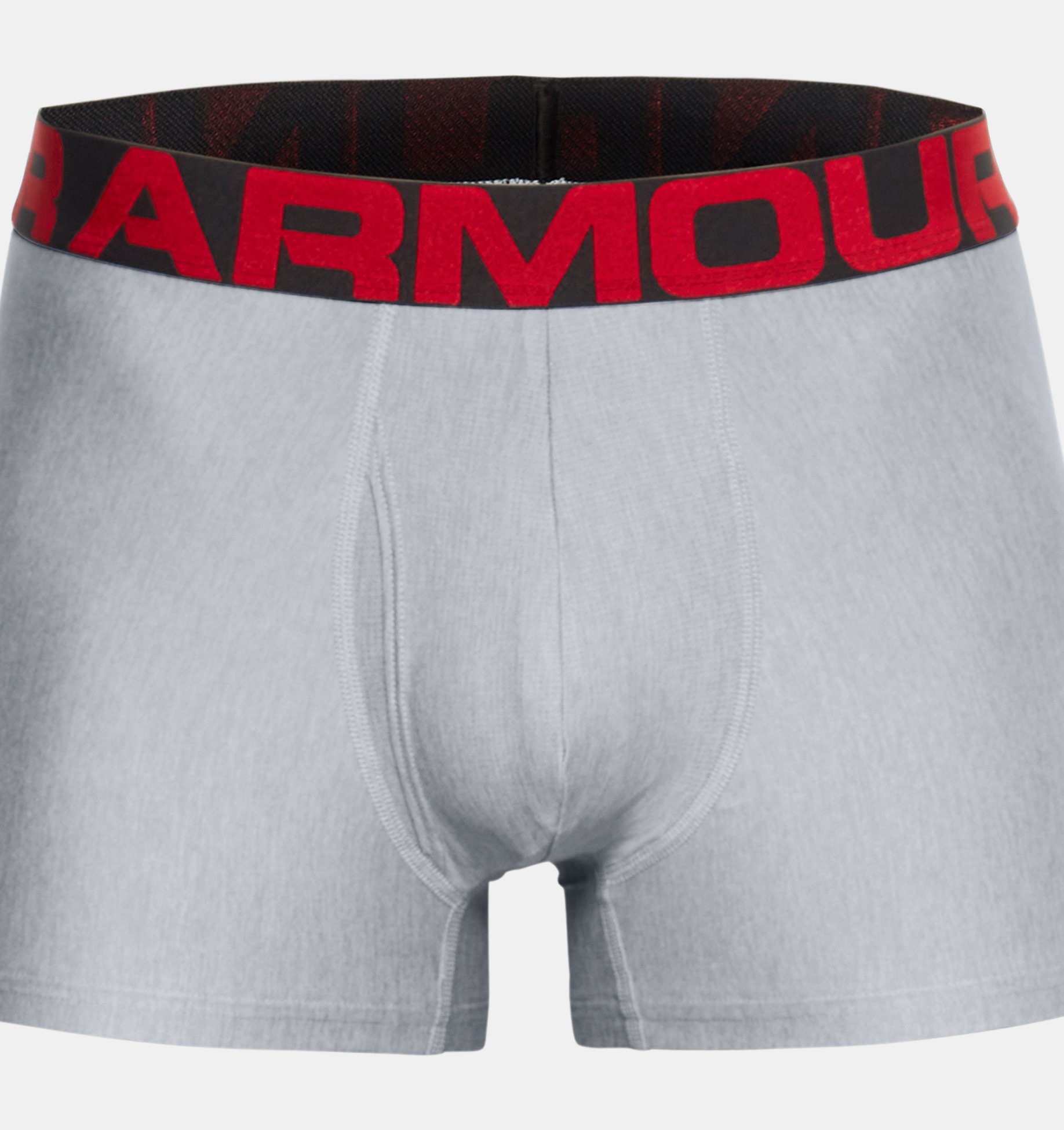 Under Armour 1327420011xl Mens Tech 9 Boxerjock Gray Underwear XL 2 PK for  sale online