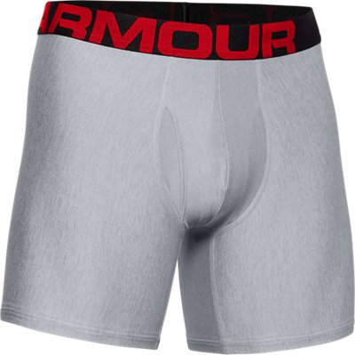 Boxerjock&reg; UA Tech&trade; 6" para Hombre (Paquete de 2), Gray, pdpMainDesktop image number 2