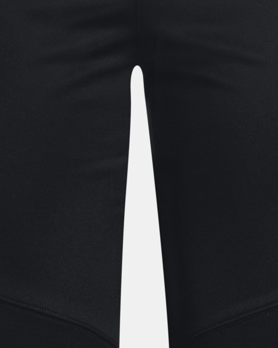 Under Armour Womens Pants Large Black White Softball Cropped Baseball  Sports A4
