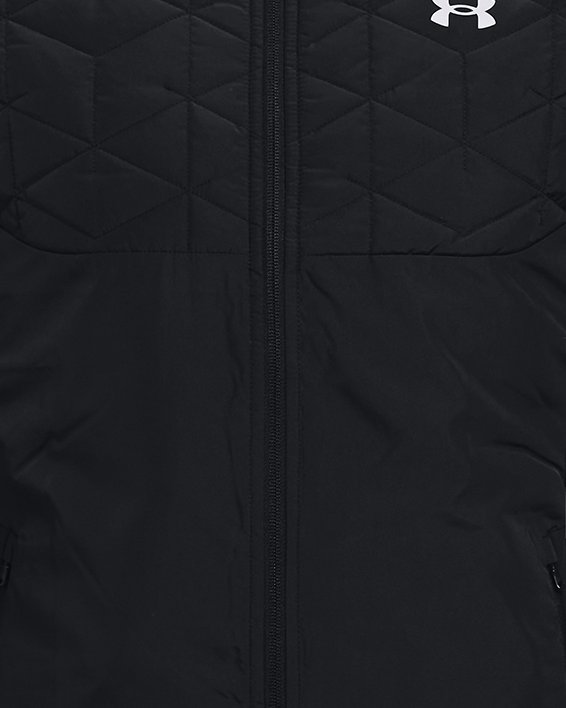 Men's UA Storm ColdGear® Reactor Golf Hybrid Jacket, Black, pdpMainDesktop image number 7