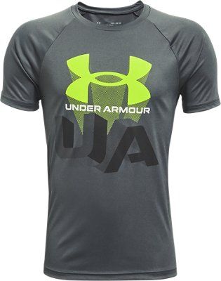 gray under armour shirt