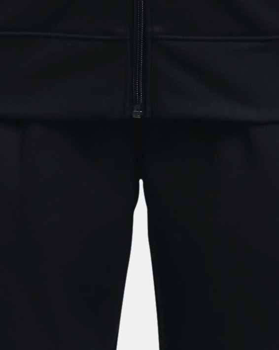 Damen UA Trainingsanzug aus Trikotstoff, Black, pdpMainDesktop image number 5