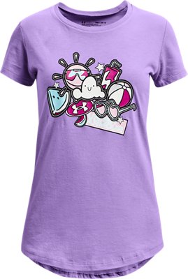 女童UA Summer Graphic短袖T恤 image number 0