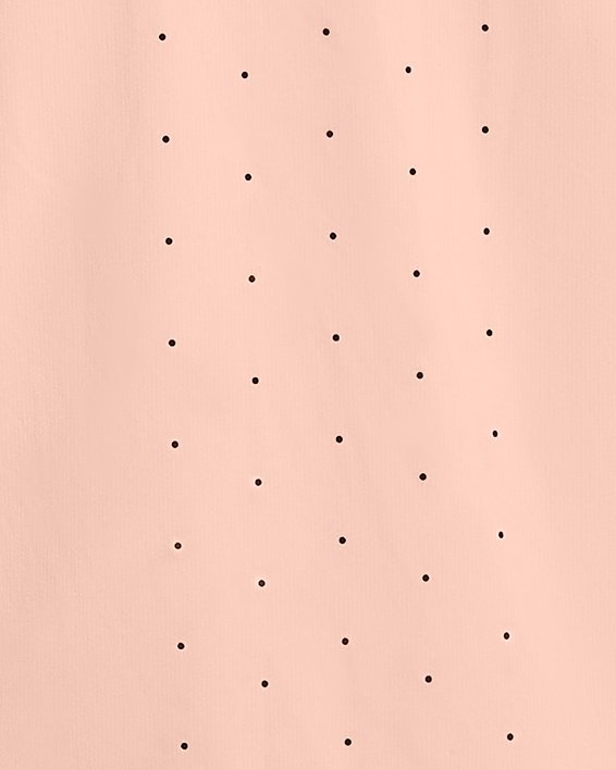 Damen UA RUSH™ Kurzarm-Oberteil mit perforierten Einsätzen, Pink, pdpMainDesktop image number 6