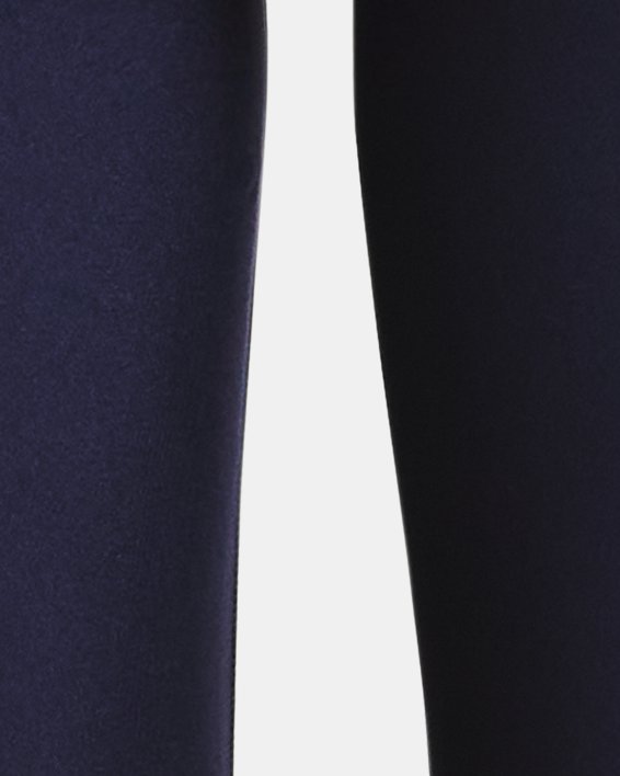 女士HeatGear® Armour No-Slip Waistband中褲 in Blue image number 5