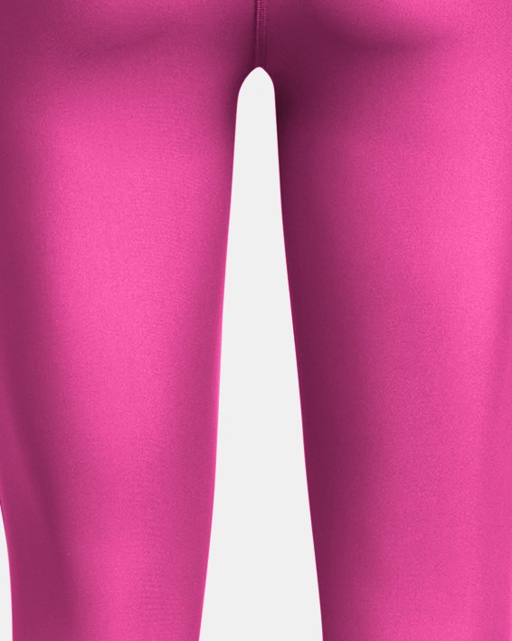Women's HeatGear® No-Slip Waistband Capris, Pink, pdpMainDesktop image number 5
