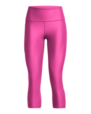 Capris HeatGear&reg; Armour con Pretina Antideslizante para Mujer, Pink, pdpMainDesktop image number 4