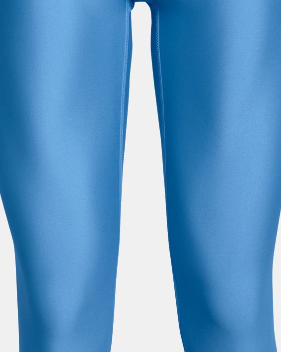 Damen HeatGear® Armour 7/8 Leggings mit hohem Bund, Blue, pdpMainDesktop image number 4