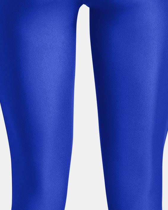 Women's HeatGear® No-Slip Waistband Ankle Leggings in Blue image number 5