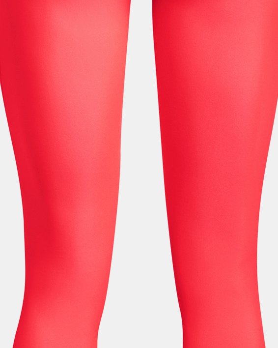 Women's HeatGear® No-Slip Waistband Full-Length Leggings, Red, pdpMainDesktop image number 5