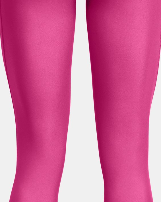Legginsy damskie HeatGear® No-Slip Waistband Full-Length, Pink, pdpMainDesktop image number 5