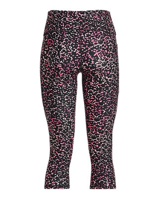 Women's HeatGear&reg; No-Slip Waistband Printed Capris image number 5