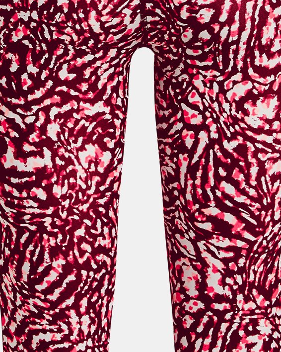 Pantalón pirata HeatGear® Armour No-Slip Waistband Printed para mujer, Pink, pdpMainDesktop image number 5
