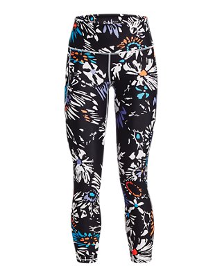 Leggings HeatGear&reg; Armour No-Slip Waistband Printed Ankle para Mujer, White, pdpMainDesktop image number 5