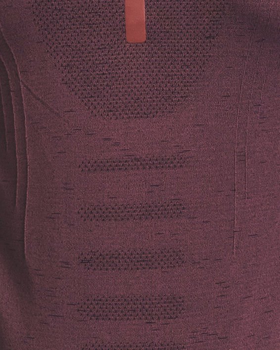 Women's UA Seamless Run Short Sleeve, Purple, pdpMainDesktop image number 5