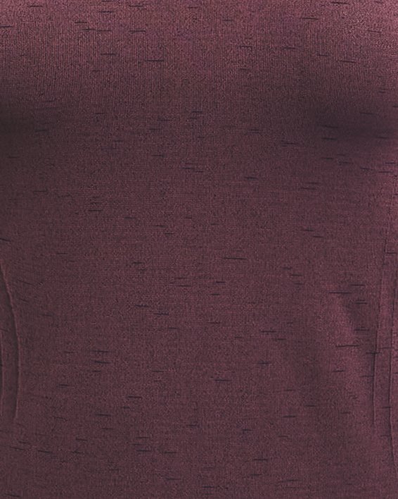 Women's UA Seamless Run Short Sleeve, Purple, pdpMainDesktop image number 4