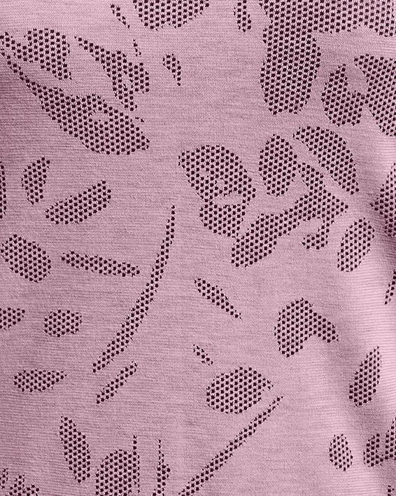 Camiseta de manga corta UA Streaker Forest para mujer, Pink, pdpMainDesktop image number 4