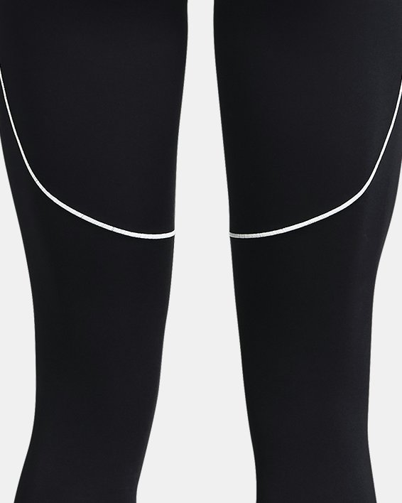 Women's UA RUSH™ ColdGear® No-Slip Waistband Full-Length Leggings, Black, pdpMainDesktop image number 6