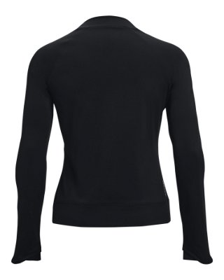 Camiseta UA RUSH&trade; ColdGear&reg; Core para mujer, Black, pdpMainDesktop image number 7