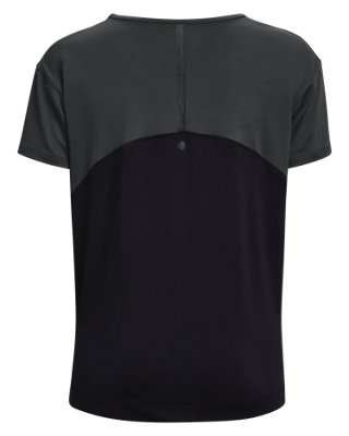 Playera Manga Corta UA RUSH&trade; Energy Colorblock para Mujer, Black, pdpMainDesktop image number 5