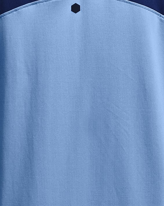 Women's UA RUSH™ Energy Colorblock Short Sleeve, Blue, pdpMainDesktop image number 6