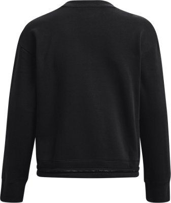 Women's UA Rival Fleece Mesh Crew image number 6