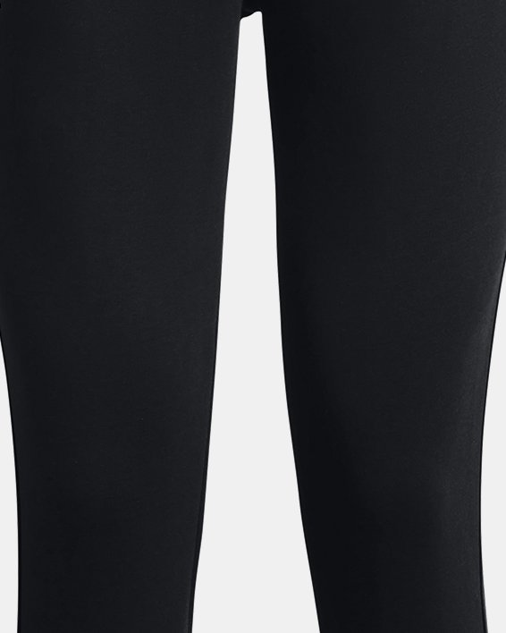 Women's UA Rival Fleece Mesh Pants, Black, pdpMainDesktop image number 4