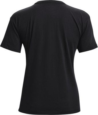 여성 UA 포켓 메쉬 그래픽 반팔 image number 1