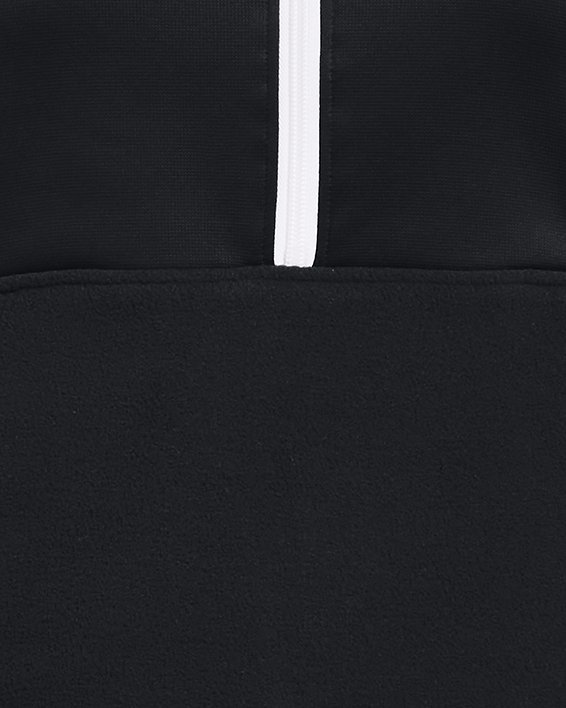 Women's UA Armour Plus ½ Zip, Black, pdpMainDesktop image number 4