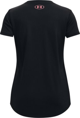 女童UA Tech&trade; Big Logo短袖T恤 image number 1