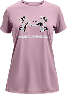Girls Ua Tech Big Logo Short Sleeve Under Armour