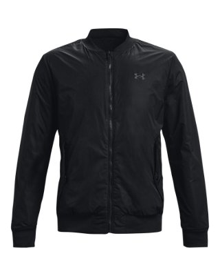 under armour nylon bomber jacket