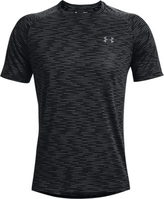 Playera Manga CortaUA Tech&trade; 2.0 Dash para Hombre, Black, pdpMainDesktop image number 4