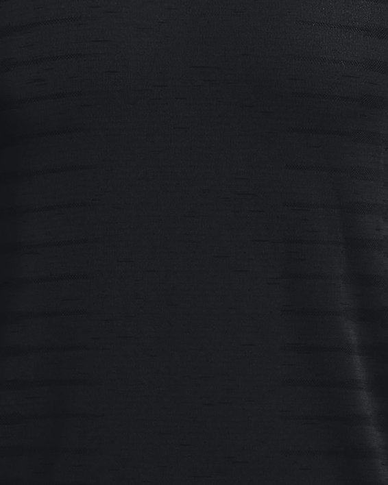 Men's UA Seamless Wordmark Short Sleeve, Black, pdpMainDesktop image number 4