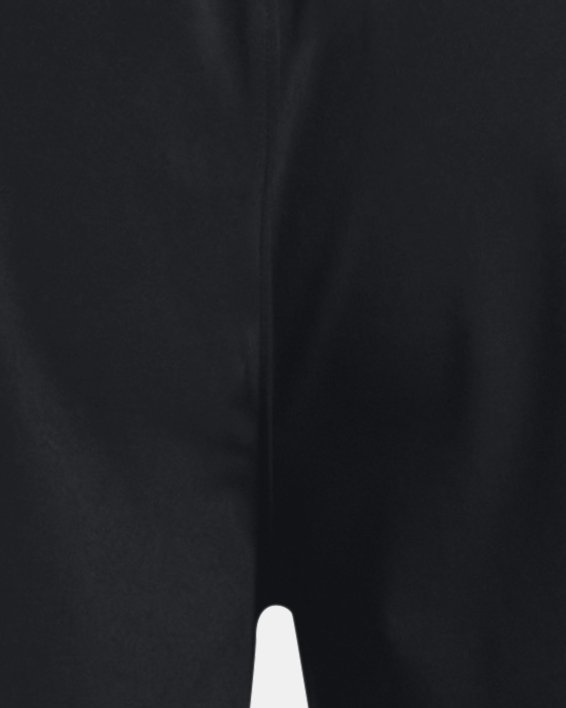 Men's UA Knit Woven Hybrid Shorts in Black image number 6