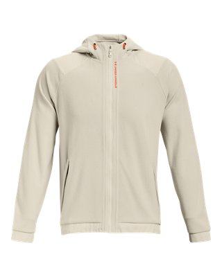 reebok men's performance fleece full zip hoodie