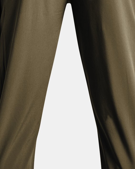 Men's UA RUSH™ Woven Tearaway Pants in Green image number 10