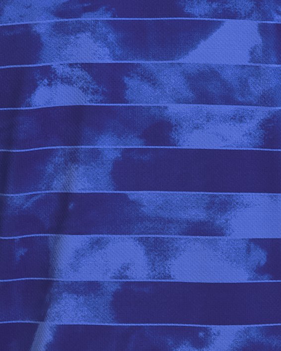 Men's UA Iso-Chill Fog Stripe Polo, Blue, pdpMainDesktop image number 5