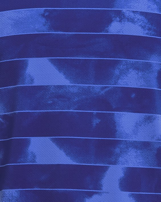 Men's UA Iso-Chill Fog Stripe Polo, Blue, pdpMainDesktop image number 4