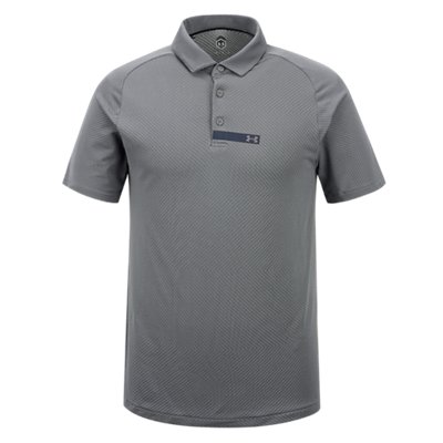 남성 UA RUSH&trade; HeatGear&reg; 심리스 폴로 image number 5