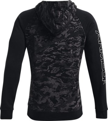 Men's UA Rival Fleece Camo Script Hoodie Under Armour