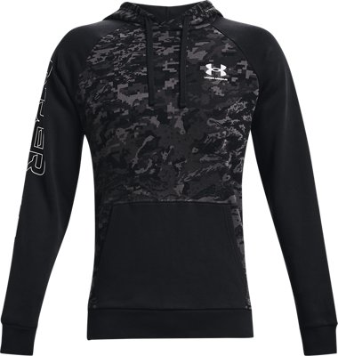 UA Rival Fleece Camo Script image number 4