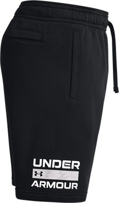 Men's UA Rival Fleece Signature Shorts image number 6