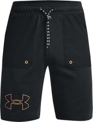Men's UA Rival Terry Scribble Shorts image number 5