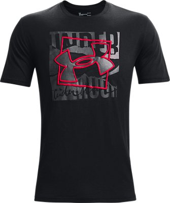 Under Armour Men's UA Boxed Symbol Outline Short Sleeve. 4