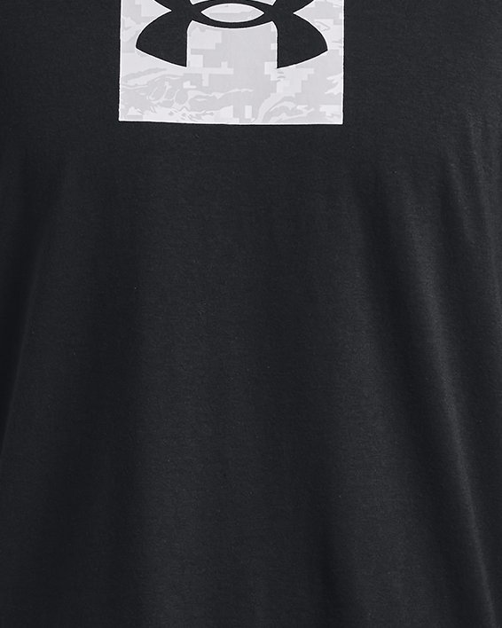 Men's UA Camo Boxed Long Sleeve, Black, pdpMainDesktop image number 4